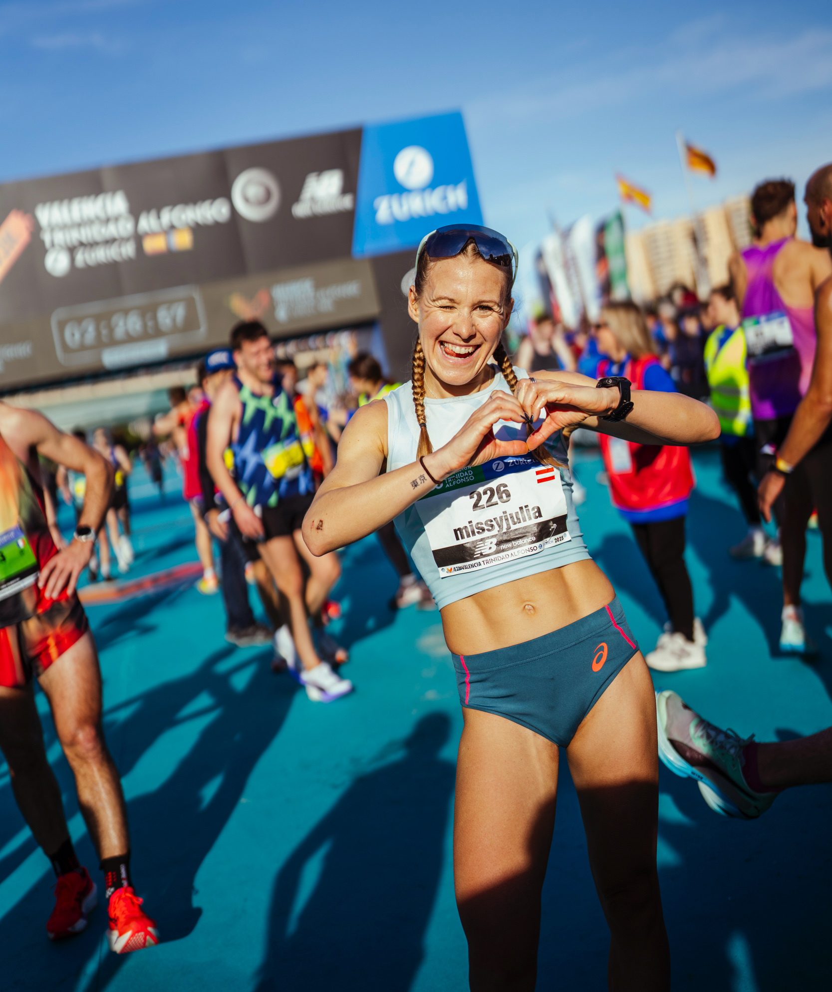Julia Mayer, 22-fache österreichische Staatsmeisterin und Olympiateilnehmerin 2024