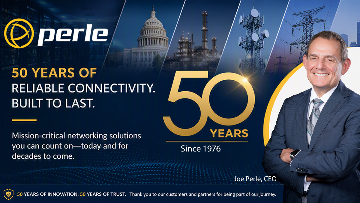 Joe Perle, Gründer und CEO von Perle Systems