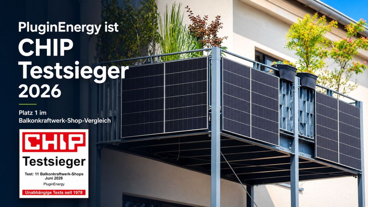 Chip.de Testsieger 2026 PluginEnergy (© )