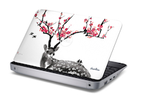 Dell Inspiron Mini 1012 'Blooming' by T.J. Zhang (Quelle: Dell) Dell Inspiron Mini 1012 'Blooming' by T.J. Zhang (Quelle: Dell)