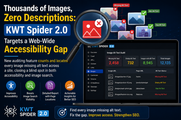 KWT Spider 2.0 Targets a Web-Wide Accessibility Gap