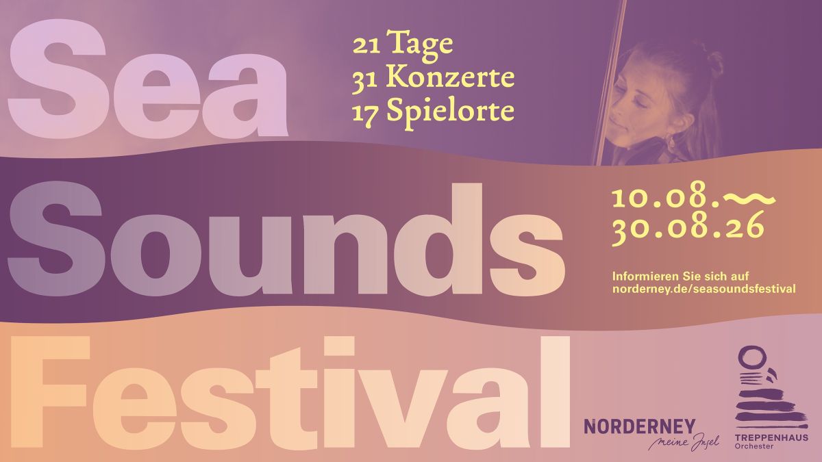 Sea Sounds festival Norderney: 21 Tage, 31 Konzerte, 17 Spielorte (© treppenhausorchster)