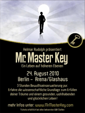 Der Vortrag von Helmar Rudolphüber das Master Key System - Live in Berlin