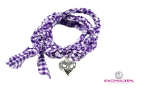 excessories-Wiensarmband mit 925/- Silberherz