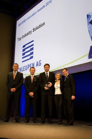 Schleupen.CS erhält IBM EMEA Innovation Award Schleupen.CS erhält IBM EMEA Innovation Award