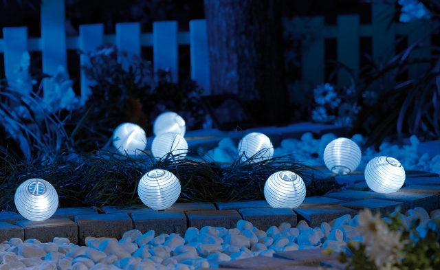 Lunartec Stimmungsvolle Solar-LED-Mini-Lampions Lunartec Stimmungsvolle Solar-LED-Mini-Lampions