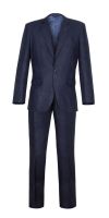 YOUTAILOR Leinenanzug Navy-Blau YOUTAILOR Leinenanzug Navy-Blau