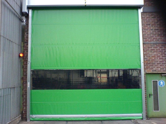 Wirtschaftliche Industrie PVC-Schnellauftore