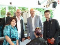 Alena Mahovkic, Hartmut Höninger, Markus Herrmann, Oliver Bohn (v.l.n.r.)