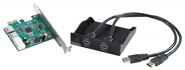 Xystec SuperSpeed USB 3.0-Frontpanel