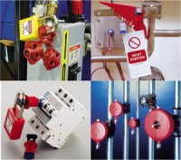 Verschiedene Verriegelungssysteme gegen mechanische und elektrische Gefahren Verschiedene Verriegelungssysteme gegen mechanische und elektrische Gefahren