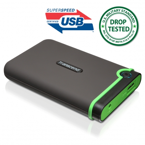 Die externe Transcend StoreJet 25M3-Festplatte erhält die SuperSpeed USB 3.0-Zertifizierung Die externe Transcend StoreJet 25M3-Festplatte erhält die SuperSpeed USB 3.0-Zertifizierung