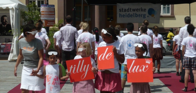 Große Einweihungsfeier auf dem Friedrich-Ebert-Platz in Heidelberg