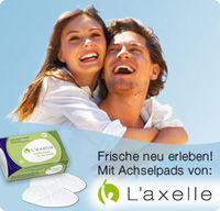 Achselpads von Laxelle jetzt bei Schlecker Achselpads von Laxelle jetzt bei Schlecker
