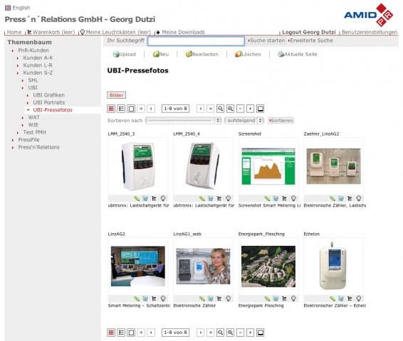 AMID PR: Media Asset Management mit integrierter Kundenbindung AMID PR: Media Asset Management mit integrierter Kundenbindung
