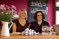 Gabriele Rösch und Irma Meisterknecht im Gabriele Rösch und Irma Meisterknecht im