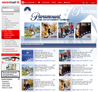 Paramount Branded Channel bei sevenload Paramount Branded Channel bei sevenload