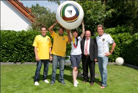 Mit Aílton und dem WM-Sparclub 2014 nach Brasilien