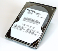 2,5-Zoll-HDD MK6461GSY (Quelle: Toshiba SDD) 2,5-Zoll-HDD MK6461GSY (Quelle: Toshiba SDD)