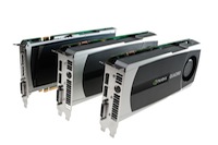 Neue Quadro Fermi GPUs (Quelle: NVIDIA) Neue Quadro Fermi GPUs (Quelle: NVIDIA)