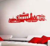 Wandtattoo Skyline Wandtattoo Skyline