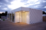 Das prämierte „Rosenheimer Solarhaus“ von den Hochschulstudenten aus Bayern © Oliver Pausch Das prämierte „Rosenheimer Solarhaus“ von den Hochschulstudenten aus Bayern © Oliver Pausch