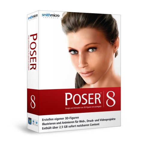 Poser® 8 ab sofort in Deutsch bei Globell B.V. verfügbar Poser® 8 ab sofort in Deutsch bei Globell B.V. verfügbar