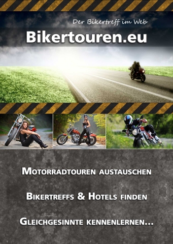 Medial genial: bikertouren.eu - der neue Bikertreff im Internet Medial genial: bikertouren.eu - der neue Bikertreff im Internet
