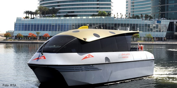 Dubais neue Edel-Wassertaxis - eine neue Touristenattraktion Dubais neue Edel-Wassertaxis - eine neue Touristenattraktion
