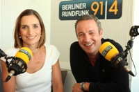 Neuer „Frühfunk“ beim Berliner Rundfunk 91.4 mit Nicole von Wagner und Simon Kober Neuer „Frühfunk“ beim Berliner Rundfunk 91.4 mit Nicole von Wagner und Simon Kober