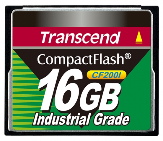 Neue Transcend CompactFlash-Karte als robuste Speicherlösung für die Industrie