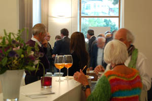 Trotz des Wetters kamen viele Besucher