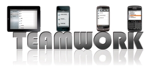 iPhones, BlackBerry- und Android-Smartphones werden zu mobilen Unternehmens-Arbeitsplätzen