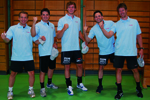 Wollen den Sprung in die eingleisige 2. Bundesliga schaffen: die Handballer des TV 1893 Neu-hausen .