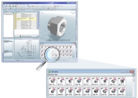 Die Geometrische Ähnlichkeitssuche wird in PARTsolutions V9.02 automatisch im Hintergrund gestartet. Die Geometrische Ähnlichkeitssuche wird in PARTsolutions V9.02 automatisch im Hintergrund gestartet.