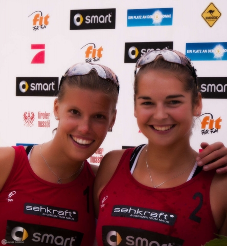ROADSIGN Dream Team spielt um die Beachvolleyball Europameisterschaft.