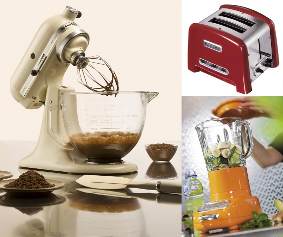 Die weltweit bekanntesten Küchenmaschinen von KitchenAid jetzt auch für den Hochzeitstisch