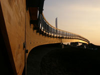 Hohlkastenbrücke in Ijsselstein, Niederlande   Techn. Daten: Länge: 117,00 m  Breite: 3,00 m
