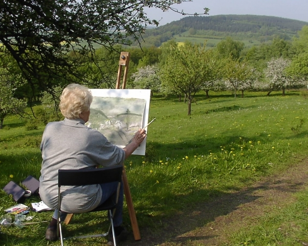 Landschaft als Inspiration - Ein Malworkshop auf BURG FÜRSTENECK Landschaft als Inspiration - Ein Malworkshop auf BURG FÜRSTENECK