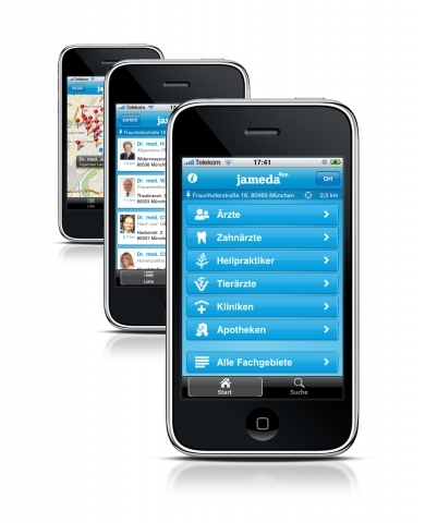 Arztsuche plus Bewertung: die erste App fürs iPhone Arztsuche plus Bewertung: die erste App fürs iPhone