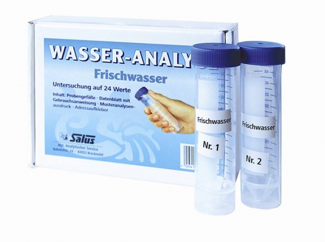 Trinkwasserkontrolle mit der Salus Wasseranalyse Trinkwasserkontrolle mit der Salus Wasseranalyse