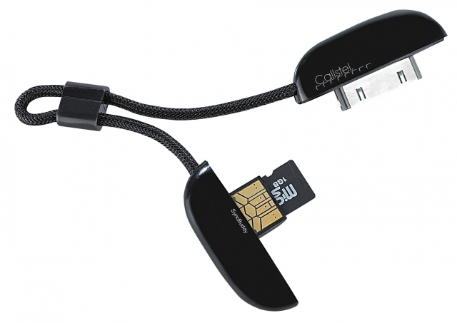 3in1: USB-Daten- und Ladekabel für iPod/iPhone + microSD-Kartenleser 3in1: USB-Daten- und Ladekabel für iPod/iPhone + microSD-Kartenleser