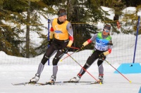 Verena Bentele und Thomas Friedrich in Aktion