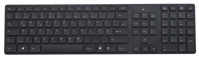 GeneralKeys Ultraschlanke Funk-Tastatur GeneralKeys Ultraschlanke Funk-Tastatur