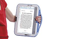 Per Keyboard und Touchscreen bedienbar: Der Classmate Touchscreen-PC von Unimall