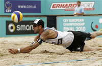 Beachvolleyball-EM 2010 in Berlin - ausgestattet von Erhard Sport