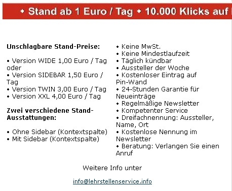 Virtuelle Bildungsmesse gestartet