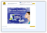 coma AG realisiert Online-Kampagne für Tempo ice coma AG realisiert Online-Kampagne für Tempo ice