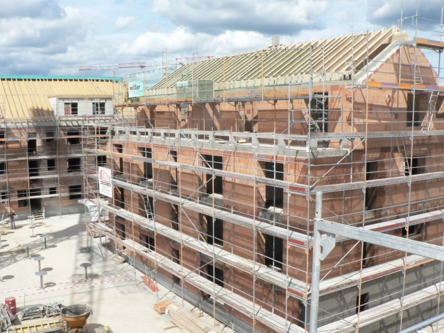 Richtfest für Passivhaus-Wohnungen Richtfest für Passivhaus-Wohnungen