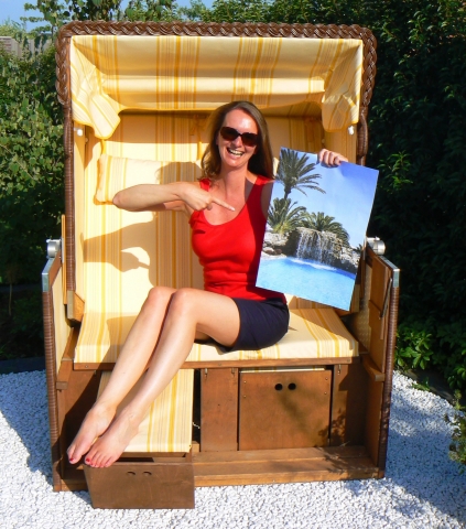 Fotowettbewerb 2010: zuerst der Strandkorb dann der Pool